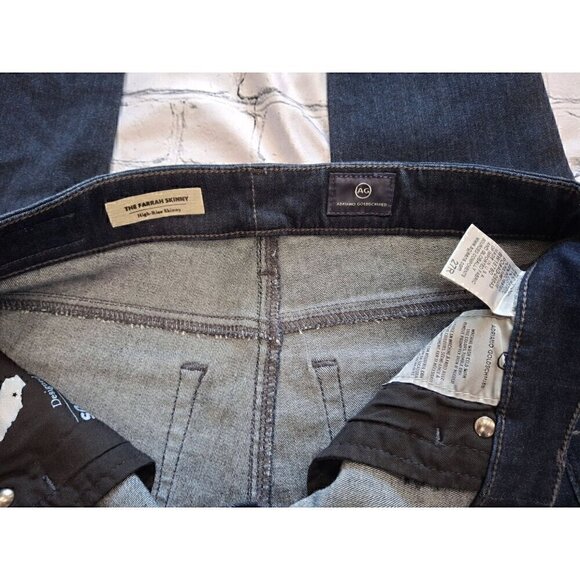 AG Adriano Goldschmied The Farra High Rise Skinny Ankle Jeans/Pre-owned, Sz. 27R - Picture 5 of 5